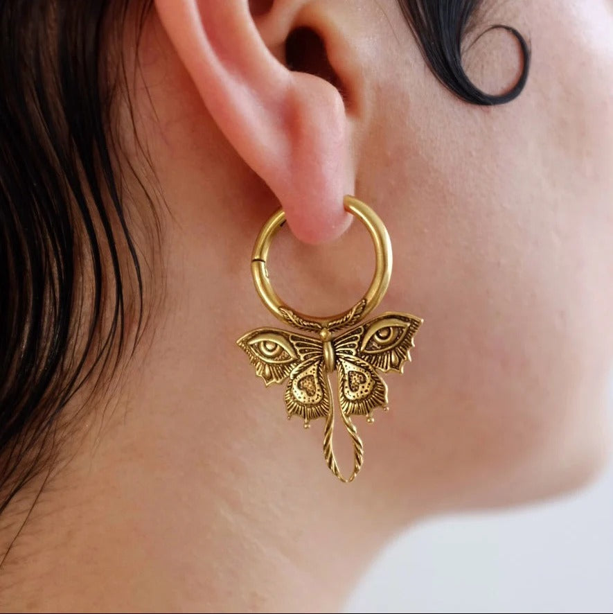 Boucles d’Oreilles Papillon Enchanté