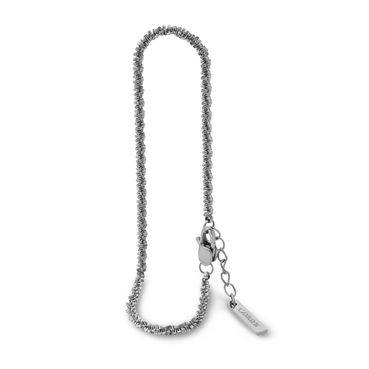 Bracelet Chaîne Fine Texturée