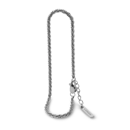 Bracelet Chaîne Fine Texturée