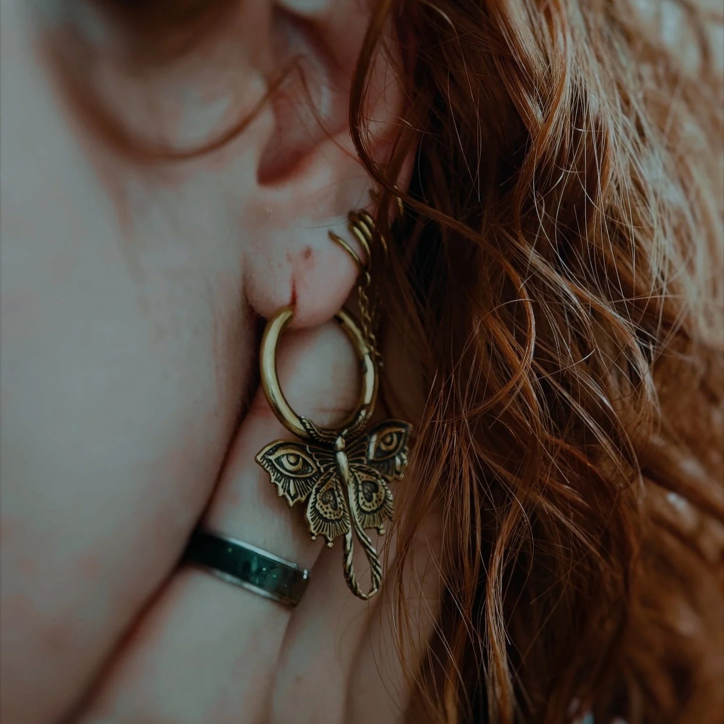 Boucles d’Oreilles Papillon Enchanté