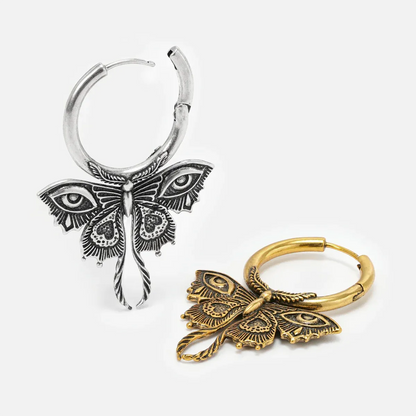 Boucles d’Oreilles Papillon Enchanté