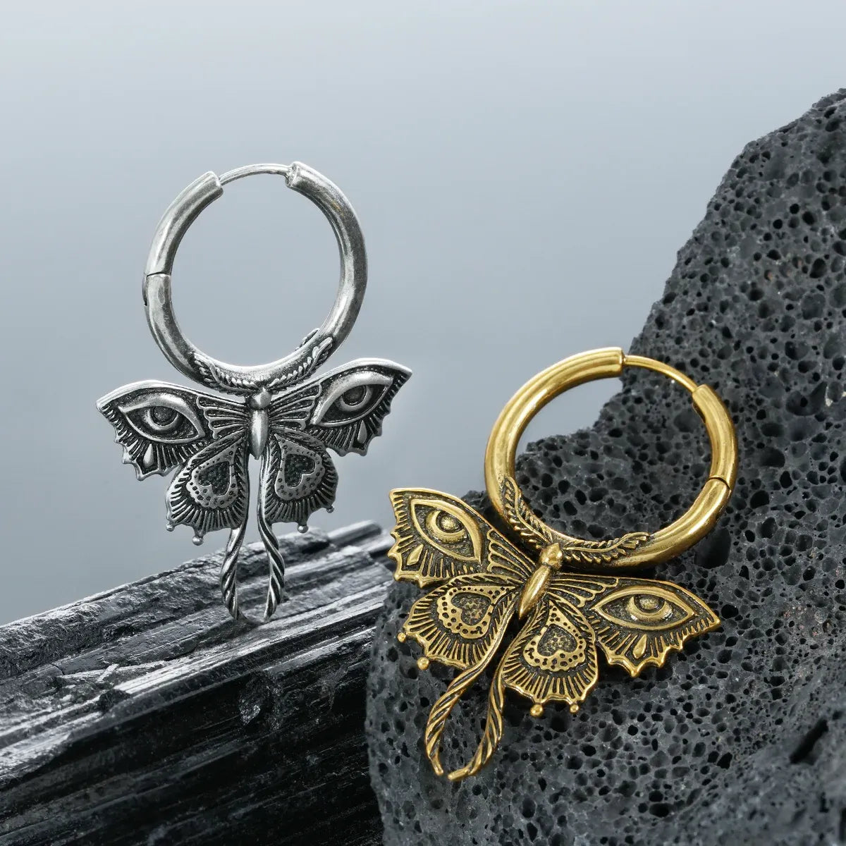 Boucles d’Oreilles Papillon Enchanté