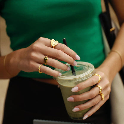 Bague scintillante pour meilleure amie
