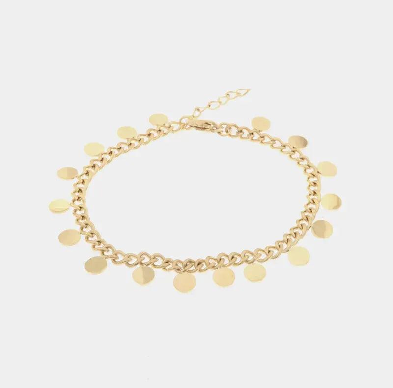 Bracelet Paillettes Entrelacées