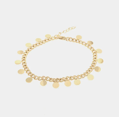 Bracelet Paillettes Entrelacées