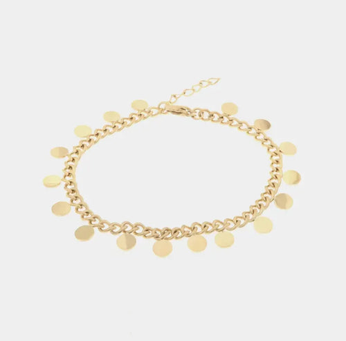 Bracelet Paillettes Entrelacées