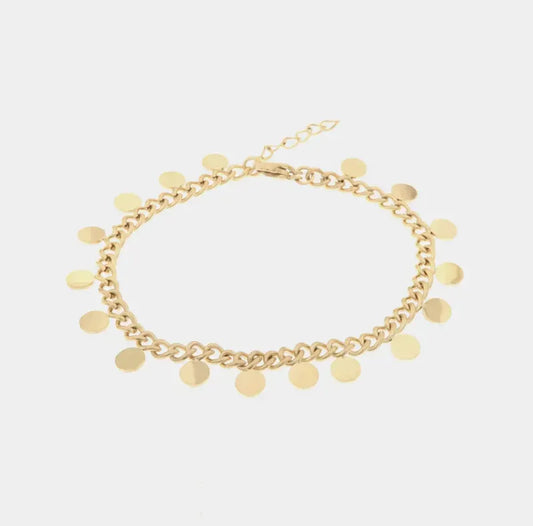 Bracelet Paillettes Entrelacées