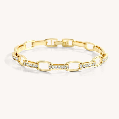 Bracelet Paperclip Luna