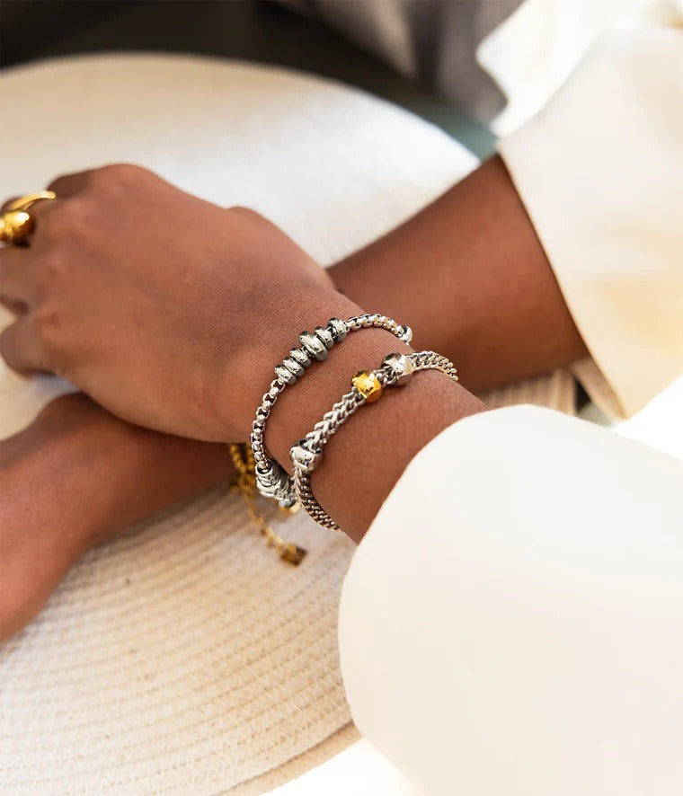 Bracelet Yuki  Acier Hypoallergénique
