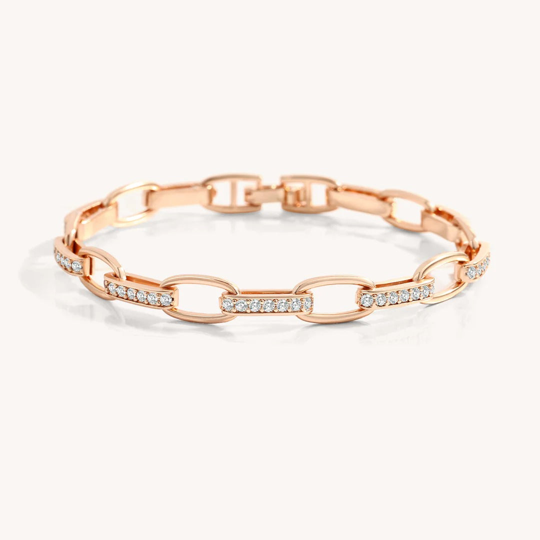 Bracelet Paperclip Luna