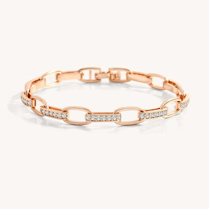 Bracelet Paperclip Luna