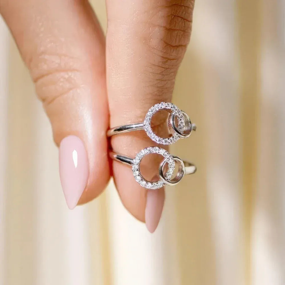 Bague Anneaux Entrelacés