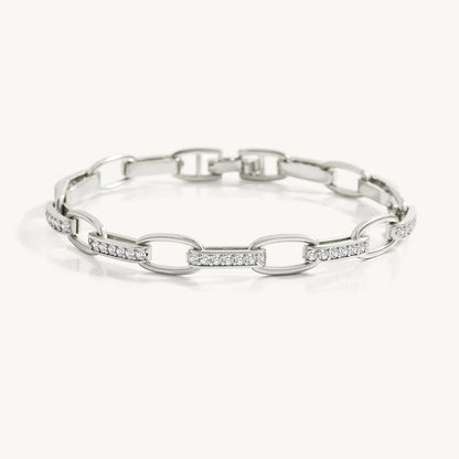Bracelet Paperclip Luna