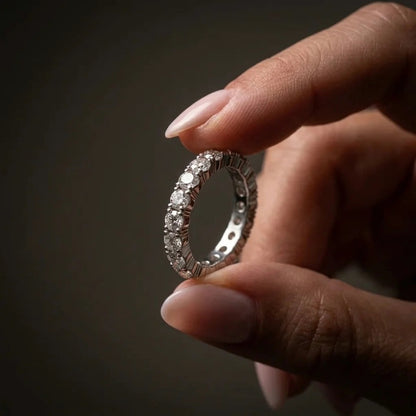 Bague Éclat Moissanite Délicat