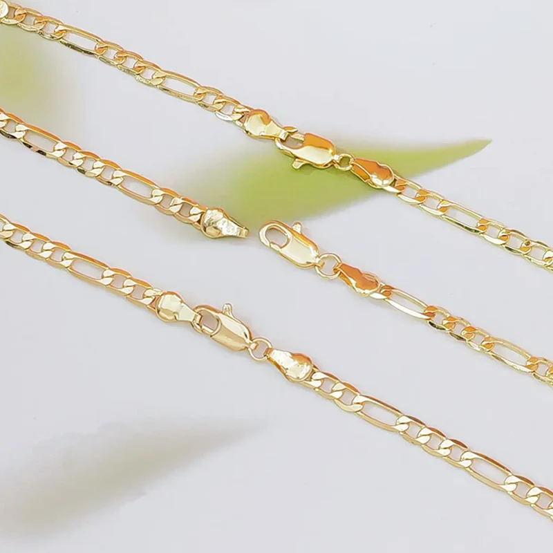 Bracelet Figaro Saint Jude doré