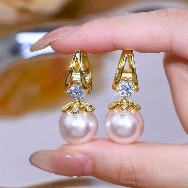 Boucles Lumière Perlée