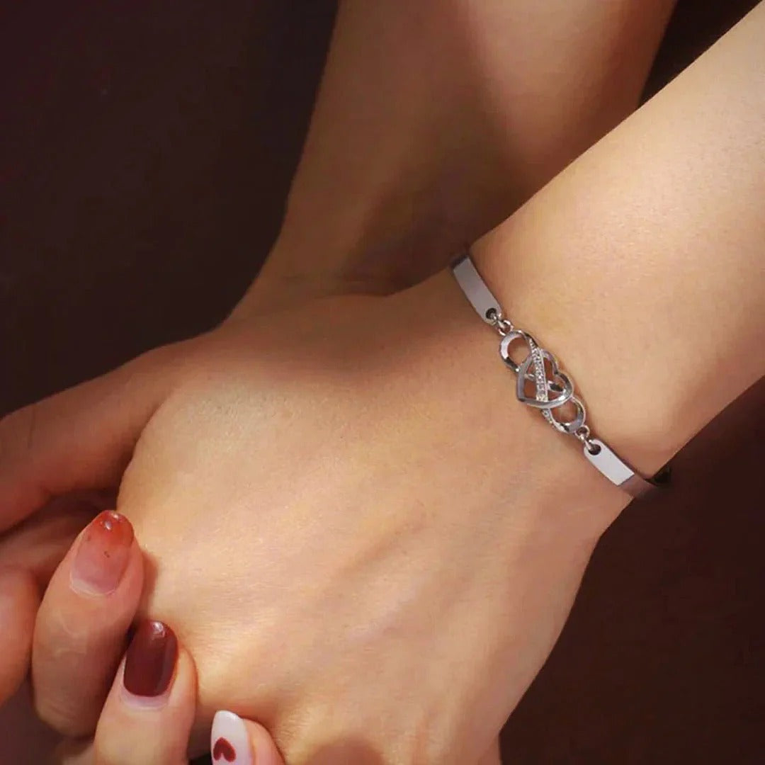 Bracelet Cœur Infini Délicat