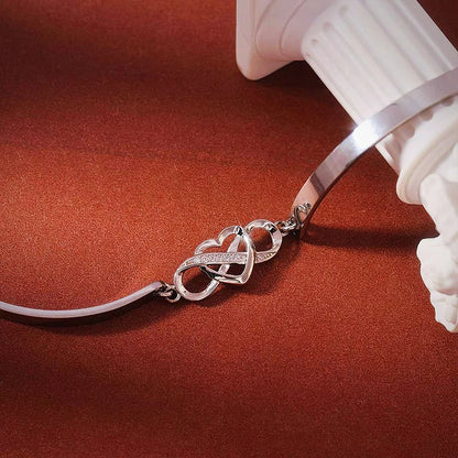 Bracelet Cœur Infini Délicat