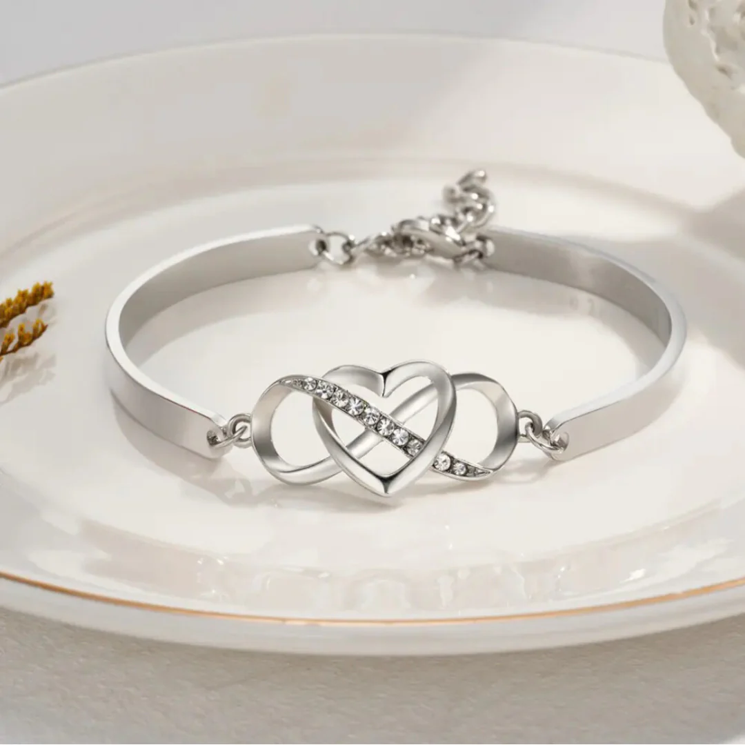 Bracelet Cœur Infini Délicat