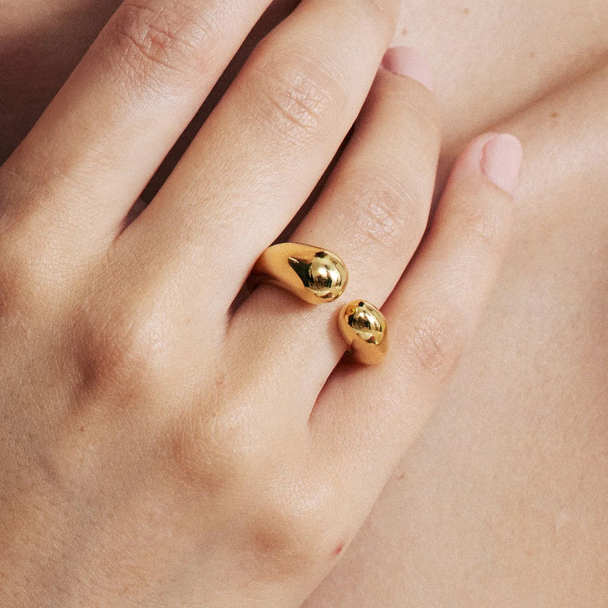 Bague Goutte d'Eau Minimaliste