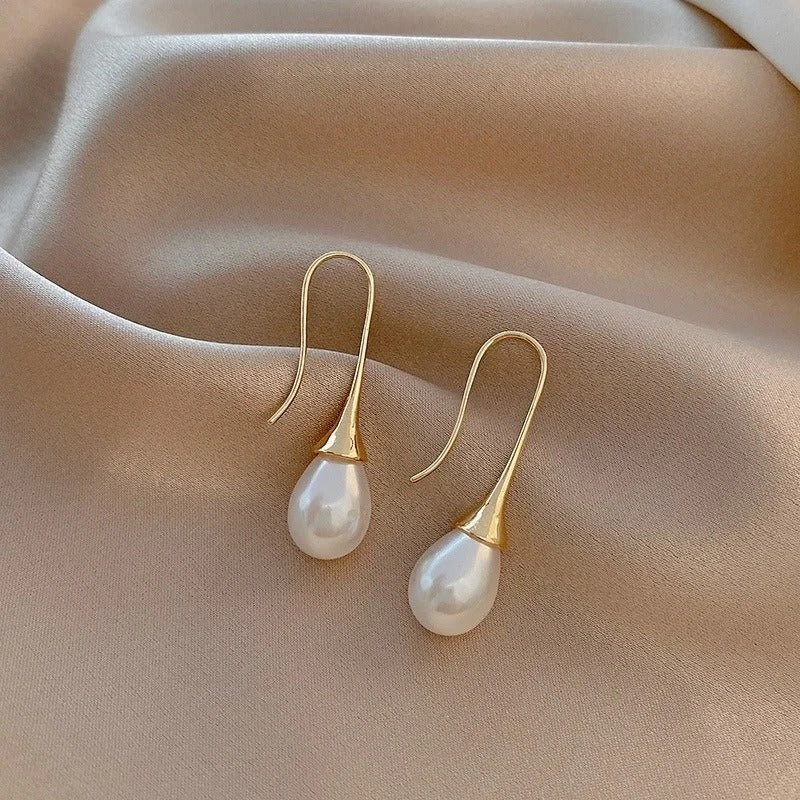 Boucles d'Oreilles Perle Classiques Helena