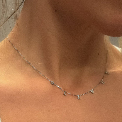 Collier Personnalisé Initiales