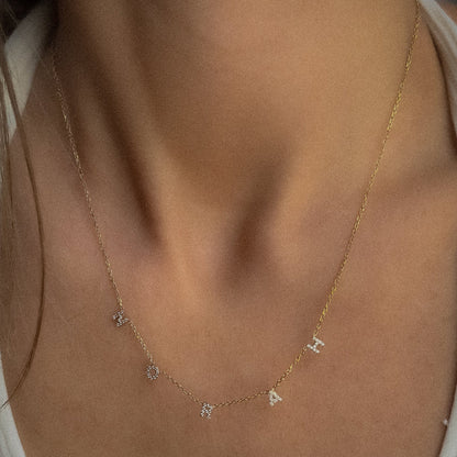 Collier Personnalisé Initiales