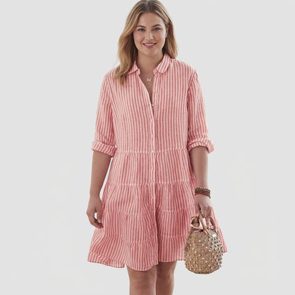 Layla - Robe Rayée Aérée