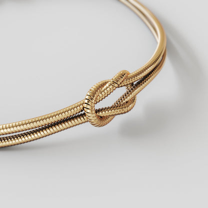 Bracelet Nœud d'Amour