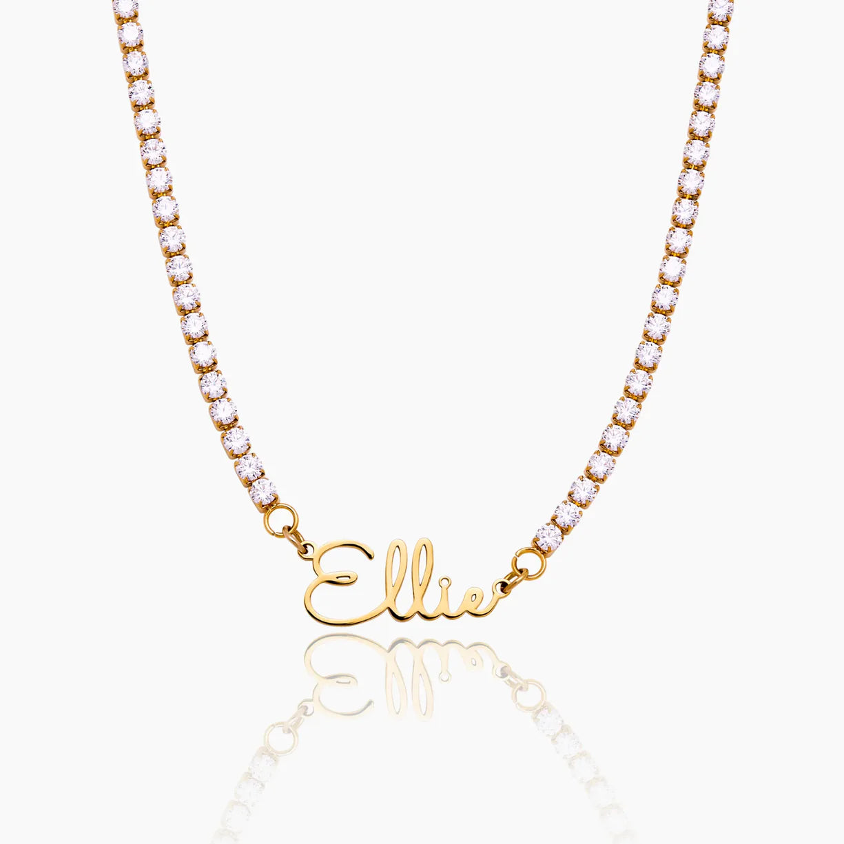 Collier Tennis Signature Personnalisé