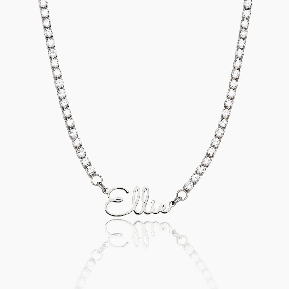 Collier Tennis Signature Personnalisé