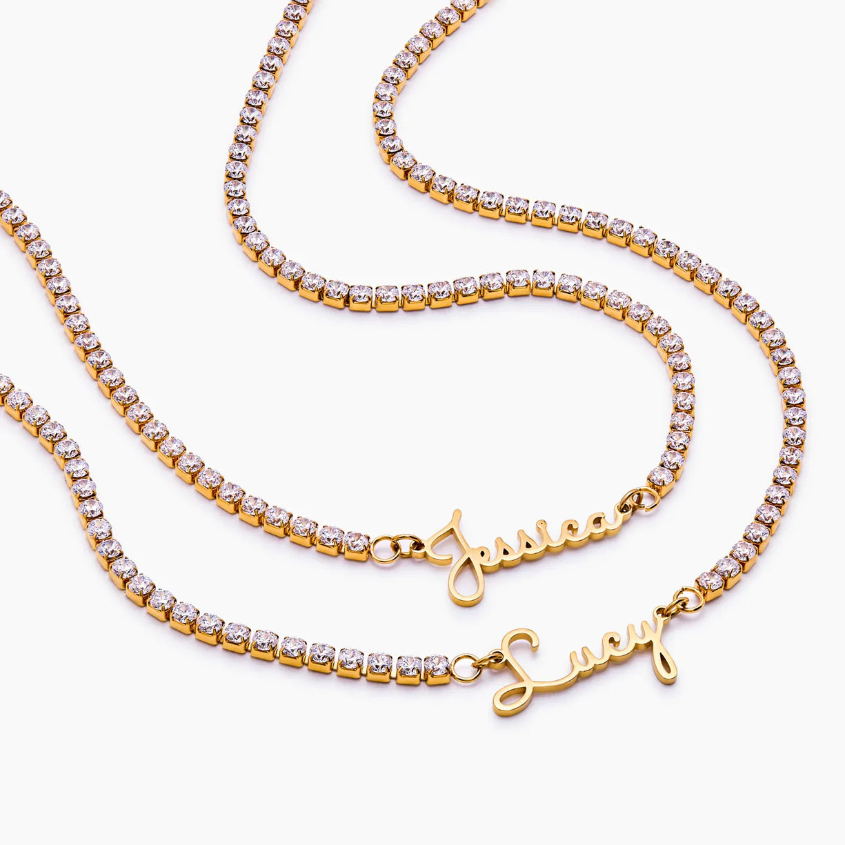 Collier Tennis Signature Personnalisé