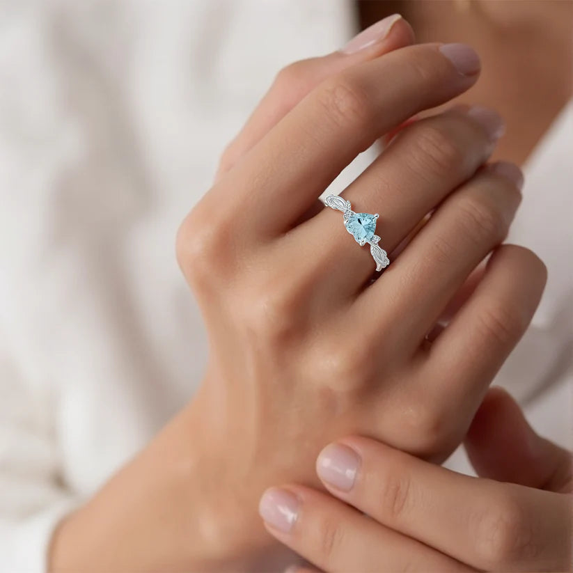 Bague Cœur Luna Délicate