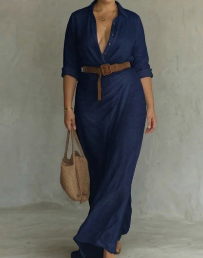Iona | Robe Wrap Élégante