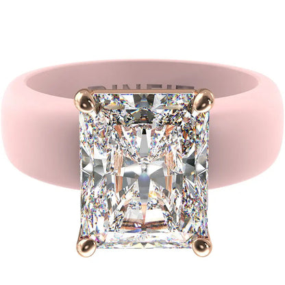 Bague minimaliste en acier inoxydable