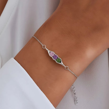 Bracelet Trio Pierres Délicates
