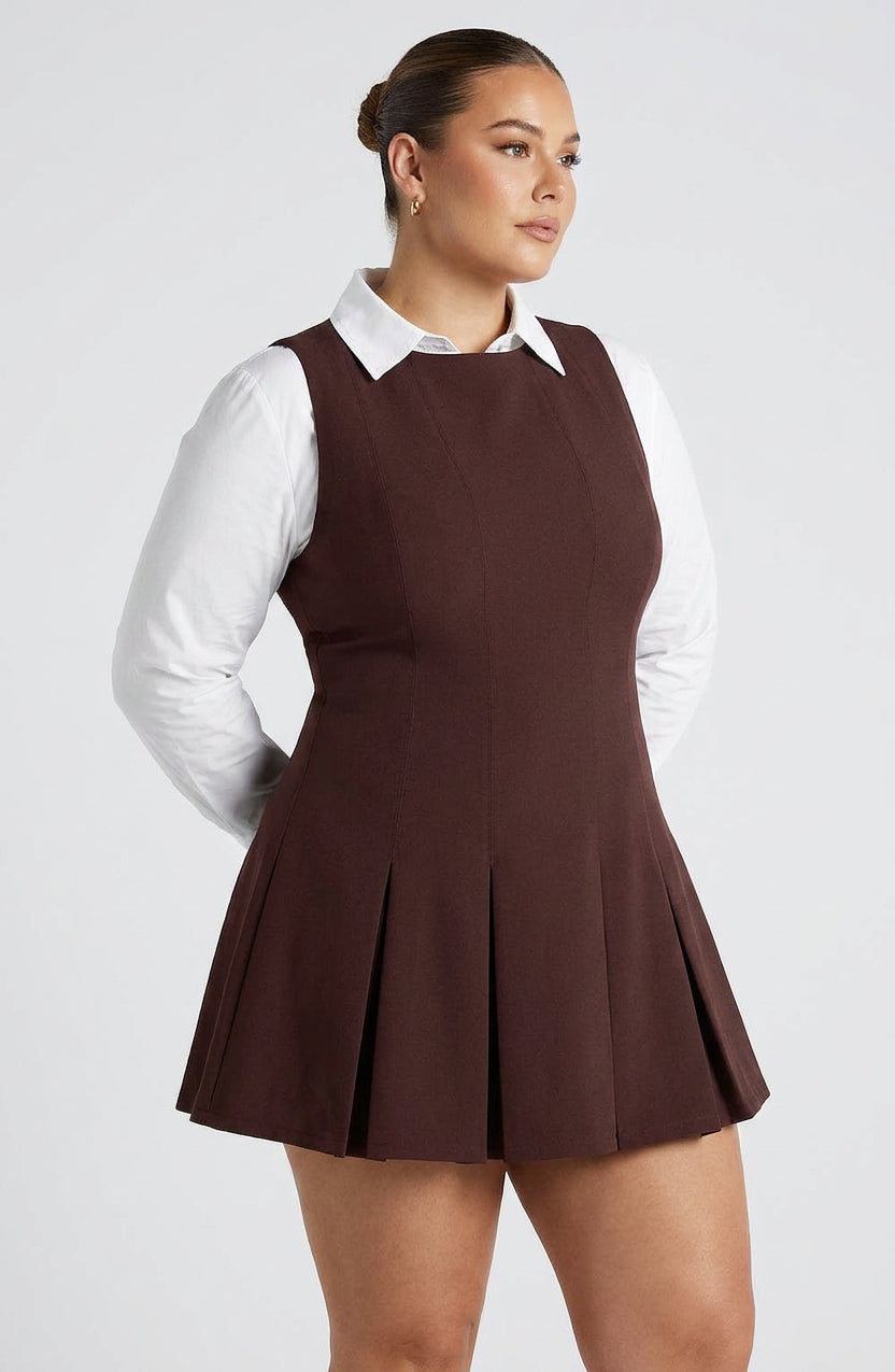 Robe Mini Romy - Marron Prune