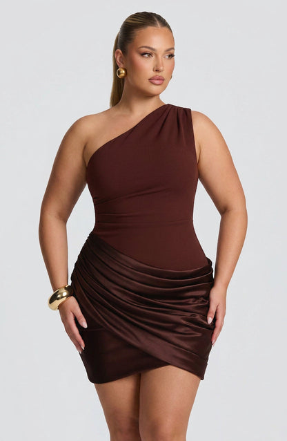 Robe Maxi Yara - Marron Prune
