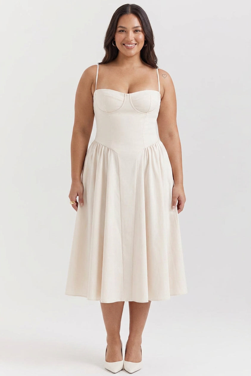 Robe Midi Fleur