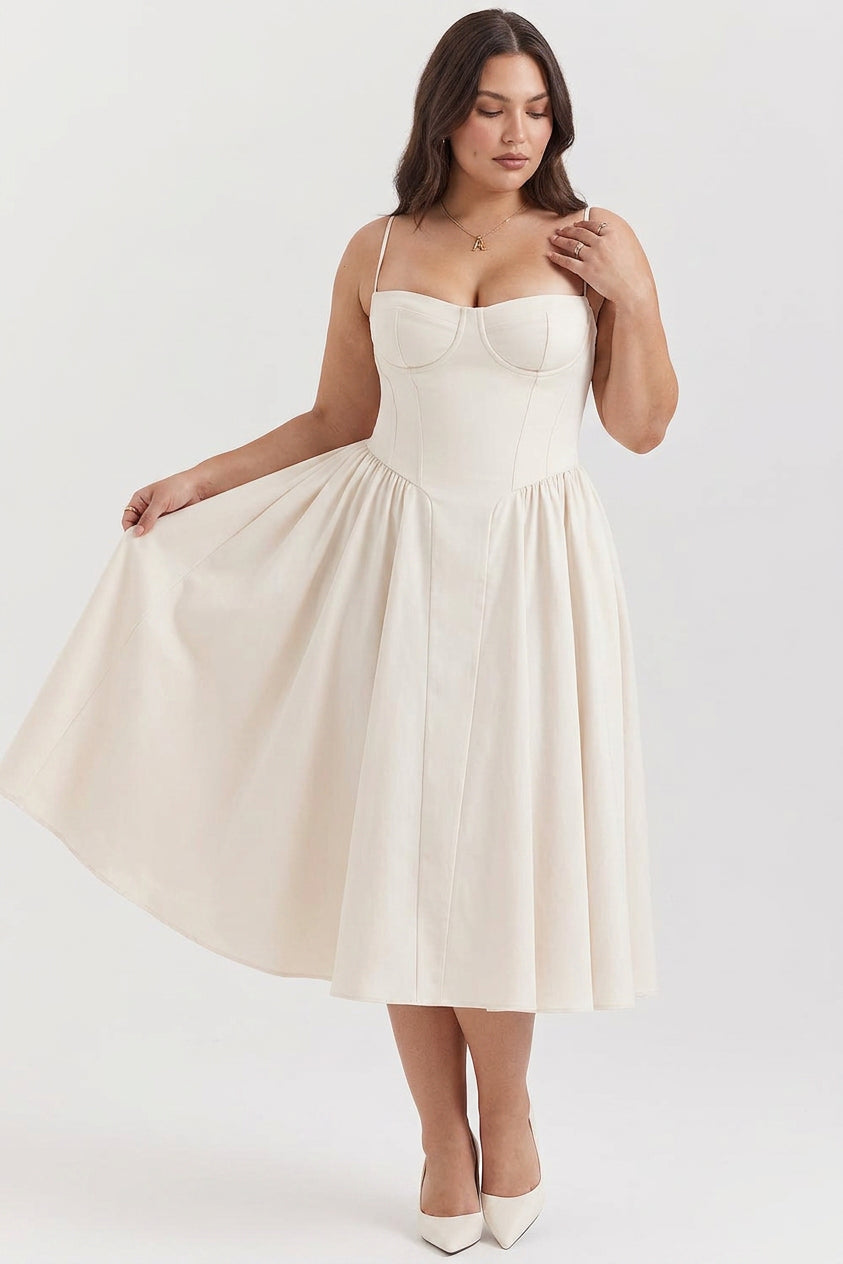 Robe Midi Fleur