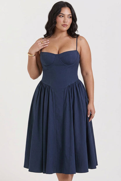 Robe Midi Fleur