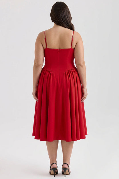 Robe Midi Fleur
