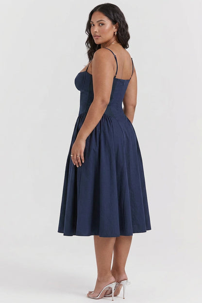 Robe Midi Fleur