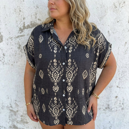 Lottie | Robe Boho en Coton-Lin