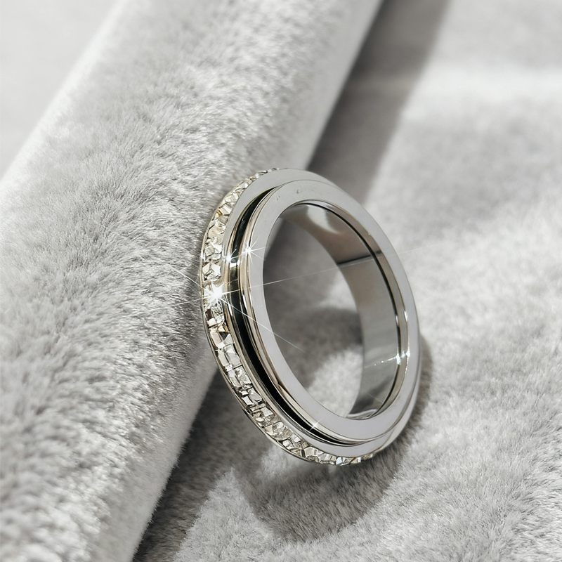 Bague Rotative Titane Zirconia