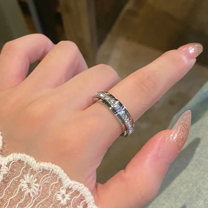 Bague rotative en acier et zirconia
