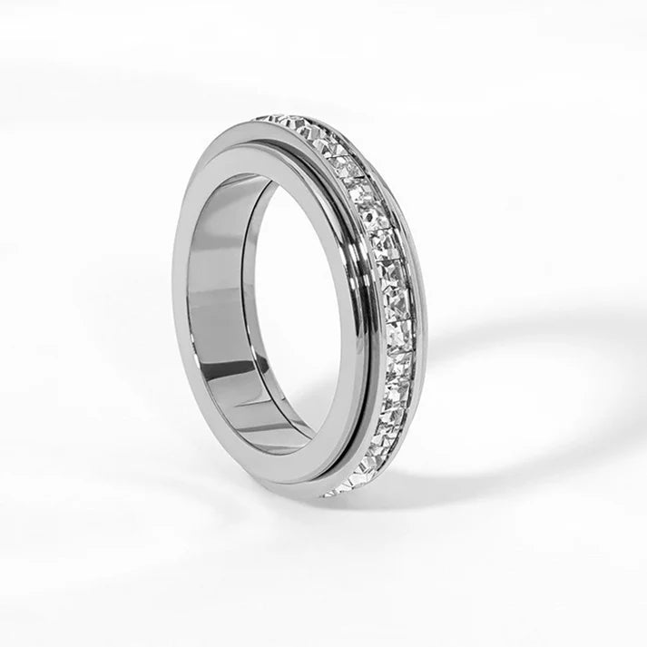 Bague rotative en acier et zirconia