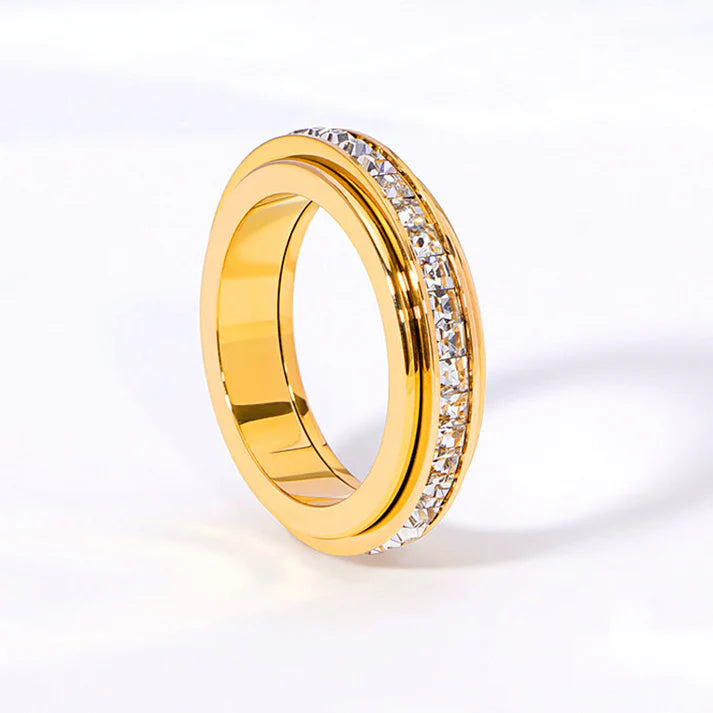 Bague Rotative Titane Zirconia