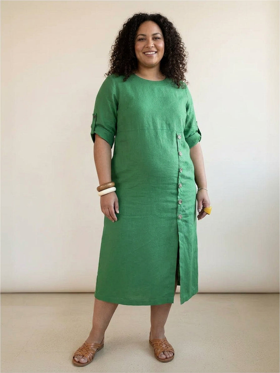 Esmé - Robe en Lin Élégante