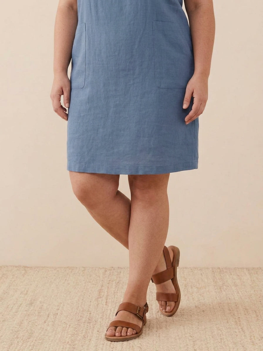 Irina - Classe Intemporelle : Robe en Coton